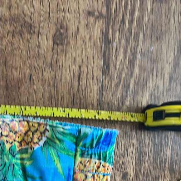 GAP Blue and Yellow Casual Pants with Playful Pineapple  Design - Picture 6 of 6